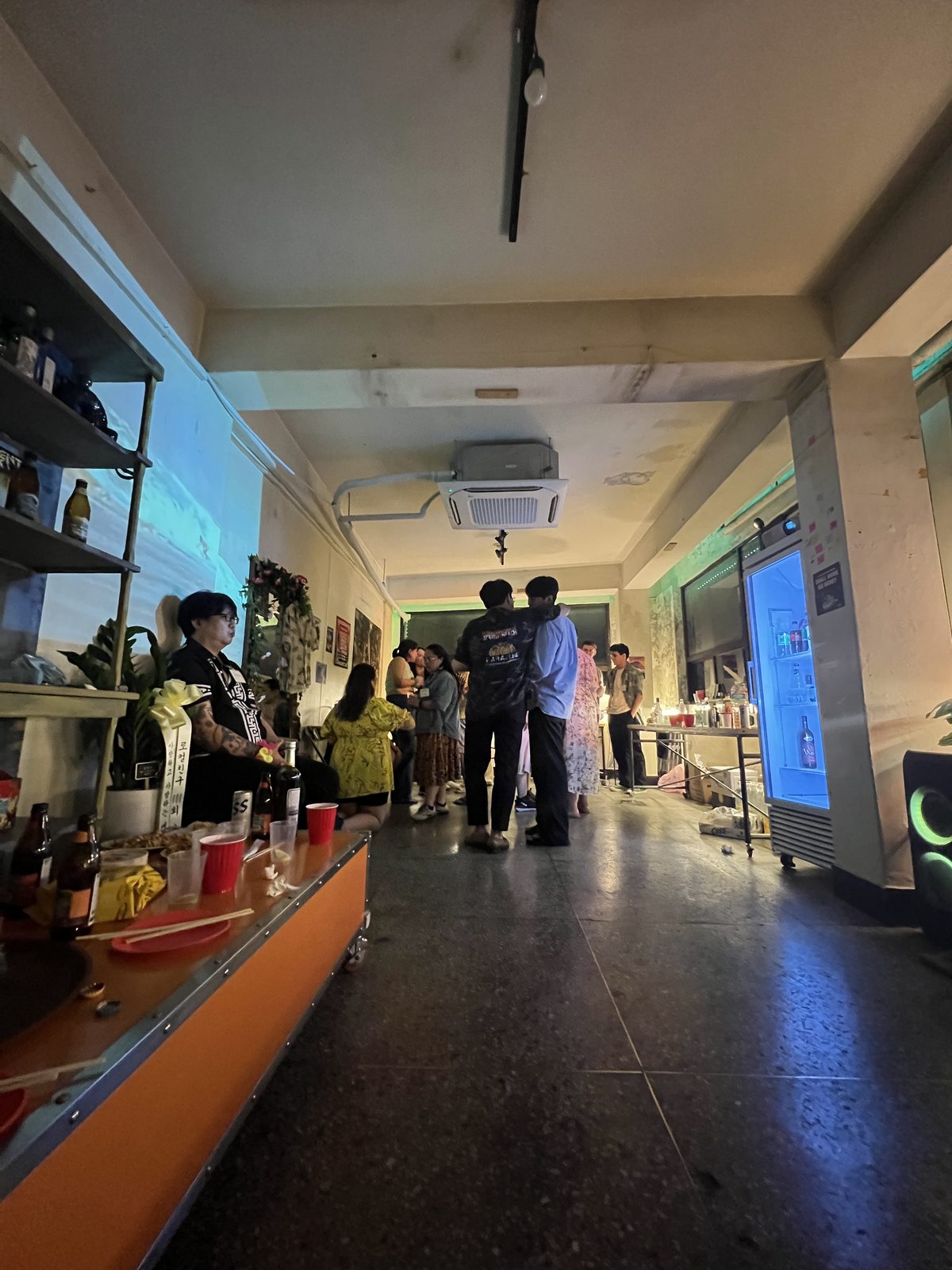 을지라운지 밤 분위기 전경